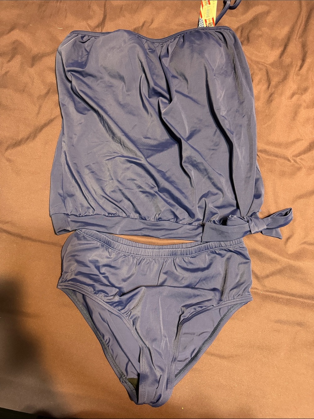 Dippin' Daisy's Navy Blue Tankini Set